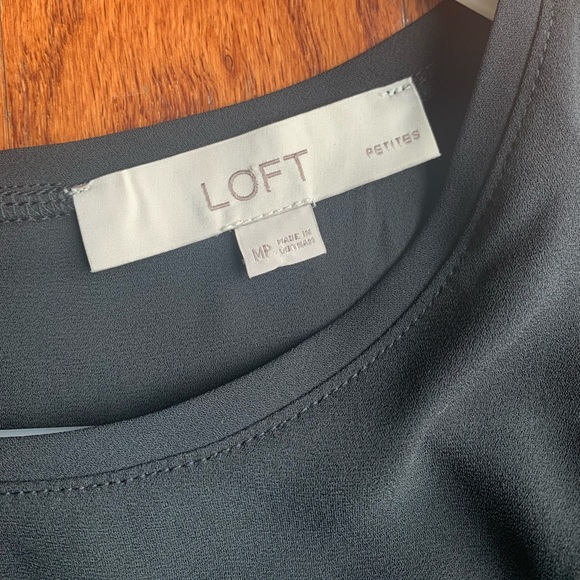 LOFT Black Blouse - Picture 3 of 3